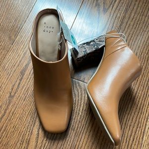 NWT Target A New Day Heeled Mules